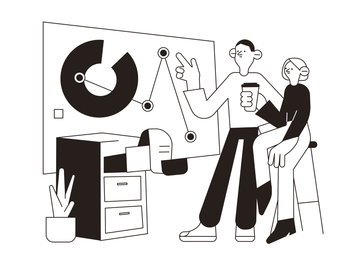 Entegrasyon vektör ikonu